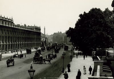 Veduta generale di Whitehall da English Photographer